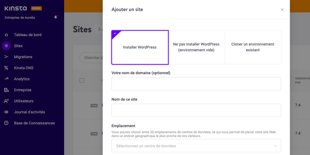 Hosting WordPress Terkelola