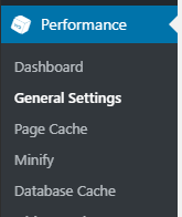 w3 total cache settings