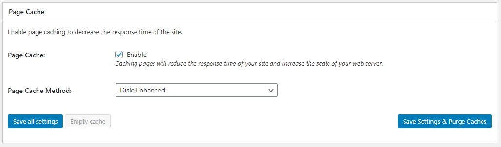 w3 total cache page cache