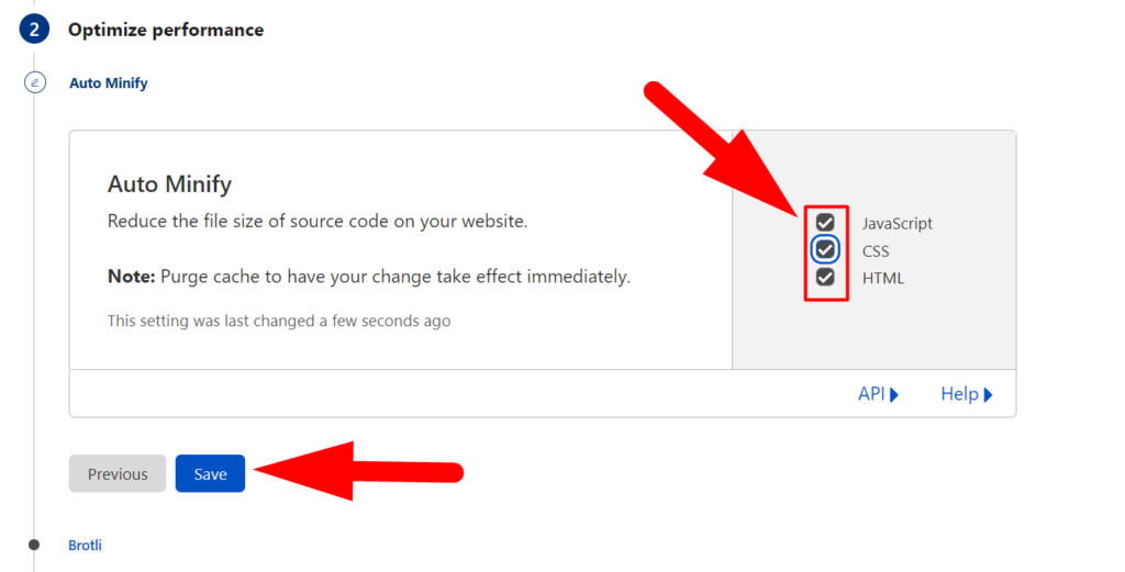 Minificação automática na Cloudflare - redserverhost