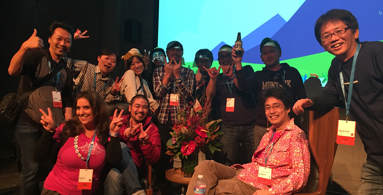 WordCamp San Francisco2014での日本のWordPressコミュニティの代表者