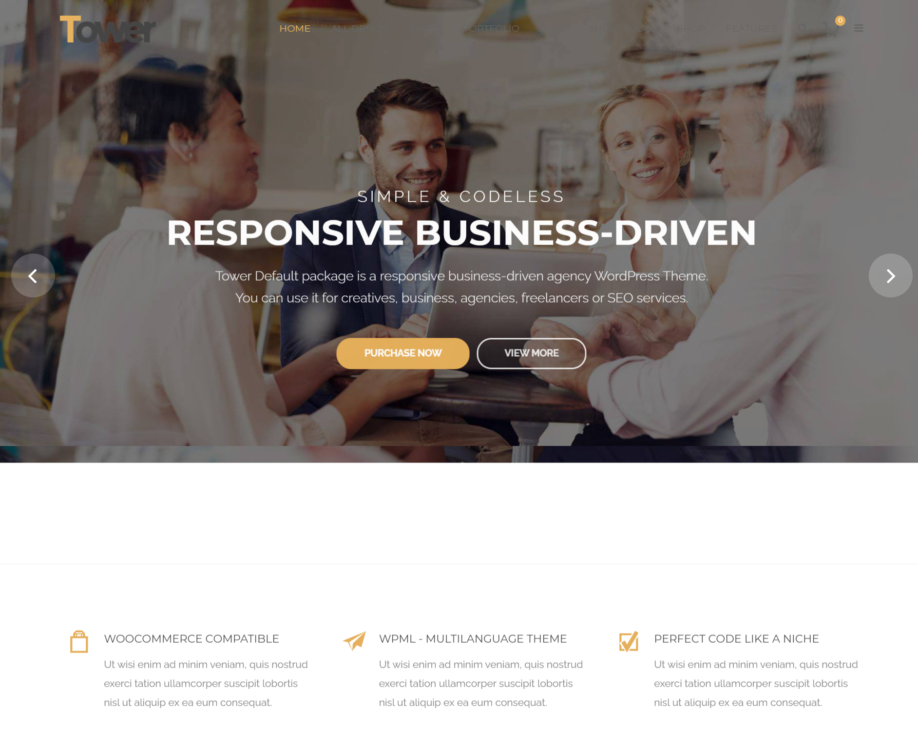 tour thème wordpress premium pour la construction busienss
