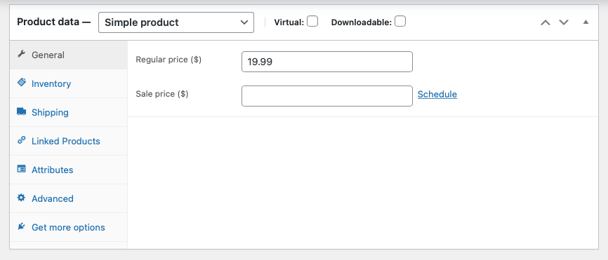 إضافة تفاصيل المنتج إلى WooCommerce