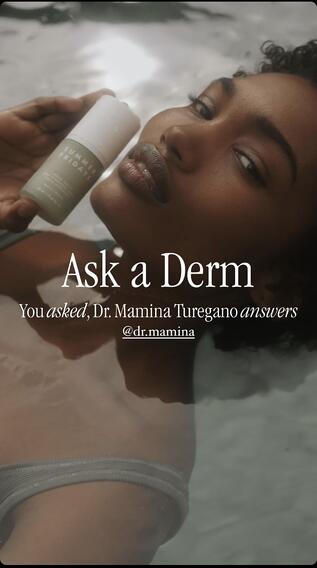 คำถาม Instagram: Summer Fridays Ask a Derm Series