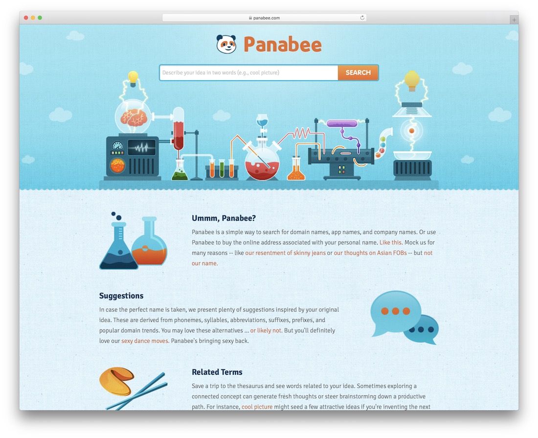 panabee - gerador de blog e nome de domínio