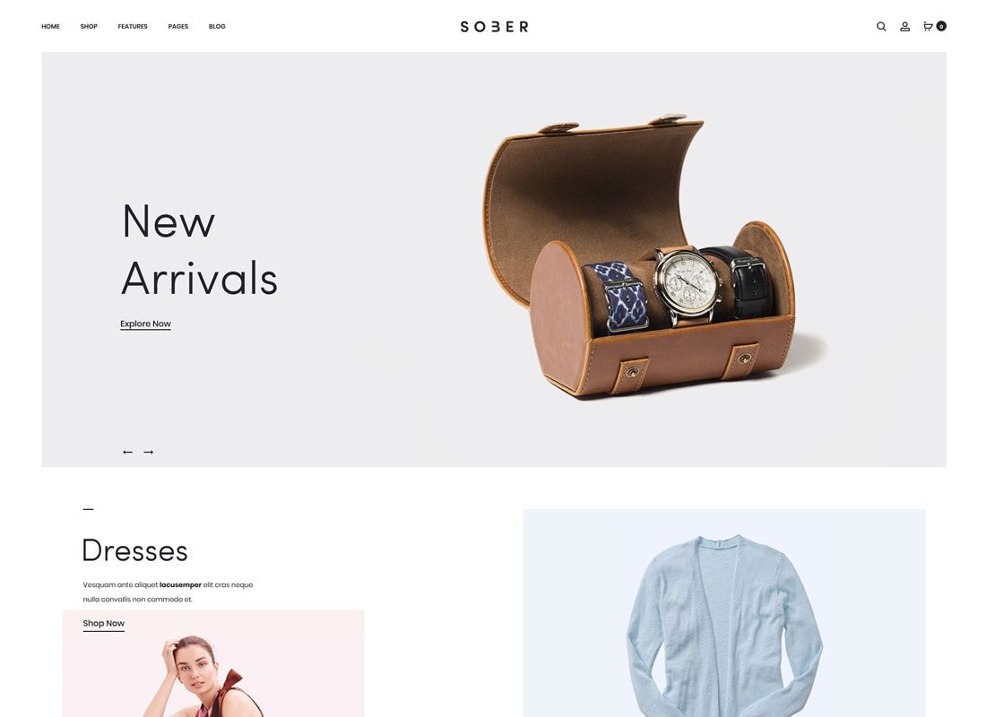 เงียบขรึม | WooCommerce WordPress Theme