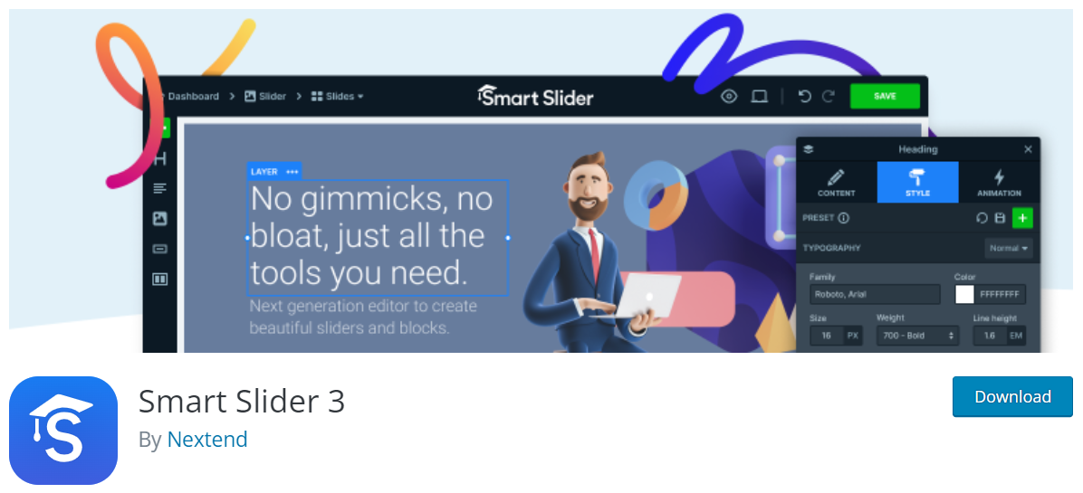 Plugin Smart Slider 3 untuk Situs WordPress