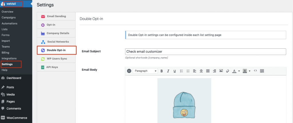 So aktivieren Sie Double Opt-In