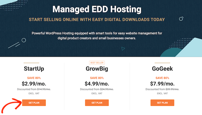 SiteGroundのマネージドEDDホスティング SiteGround's managed EDD hosting