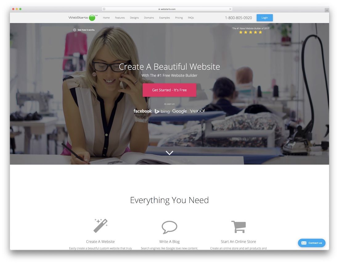webstarts 音樂家網站建設者