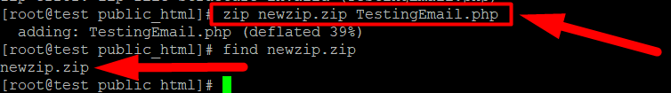 zip-команда в Linux