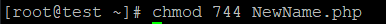 команда chmod в линуксе