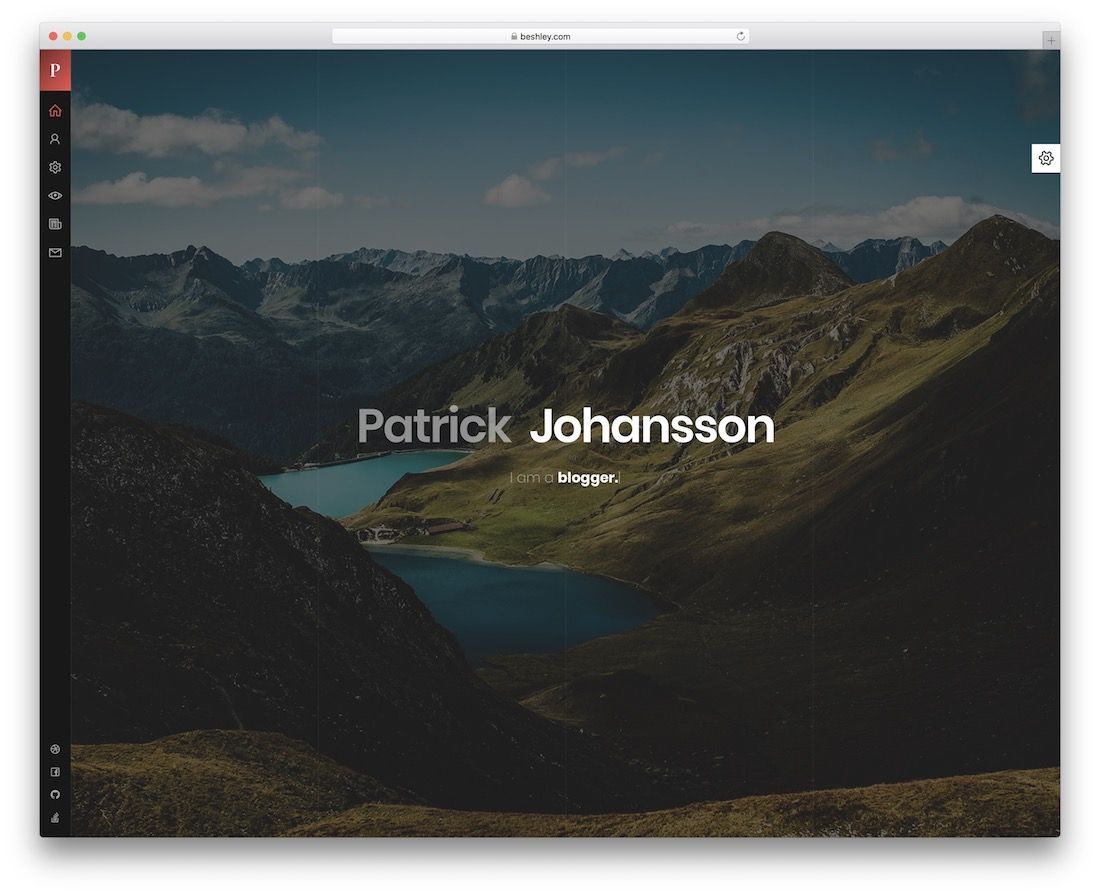 Patrick html5 szablon CV