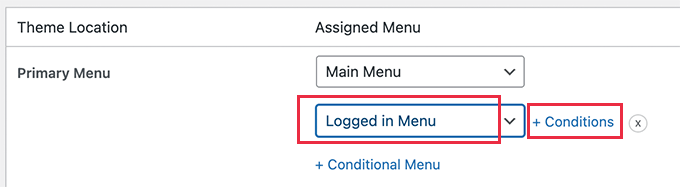 ログインメニューを選択 Select logged in menu