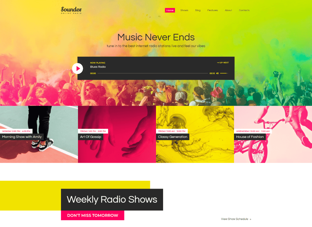 lebih sehat | Tema WordPress Stasiun Radio Internet Online + RTL