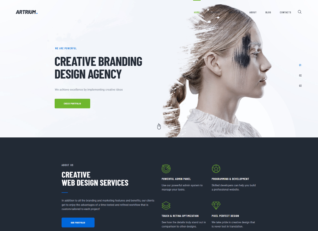 Arteri | Tema WordPress Agensi Kreatif & Web Studio