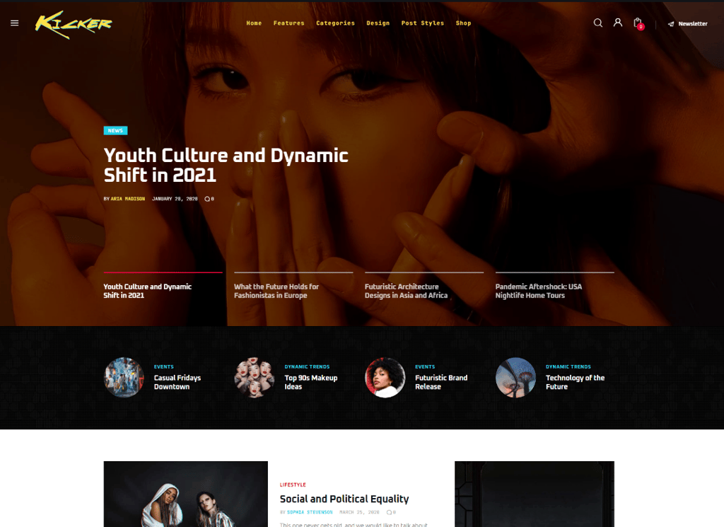 踢球者 |多用途博客杂志 WordPress 主题 + 古腾堡