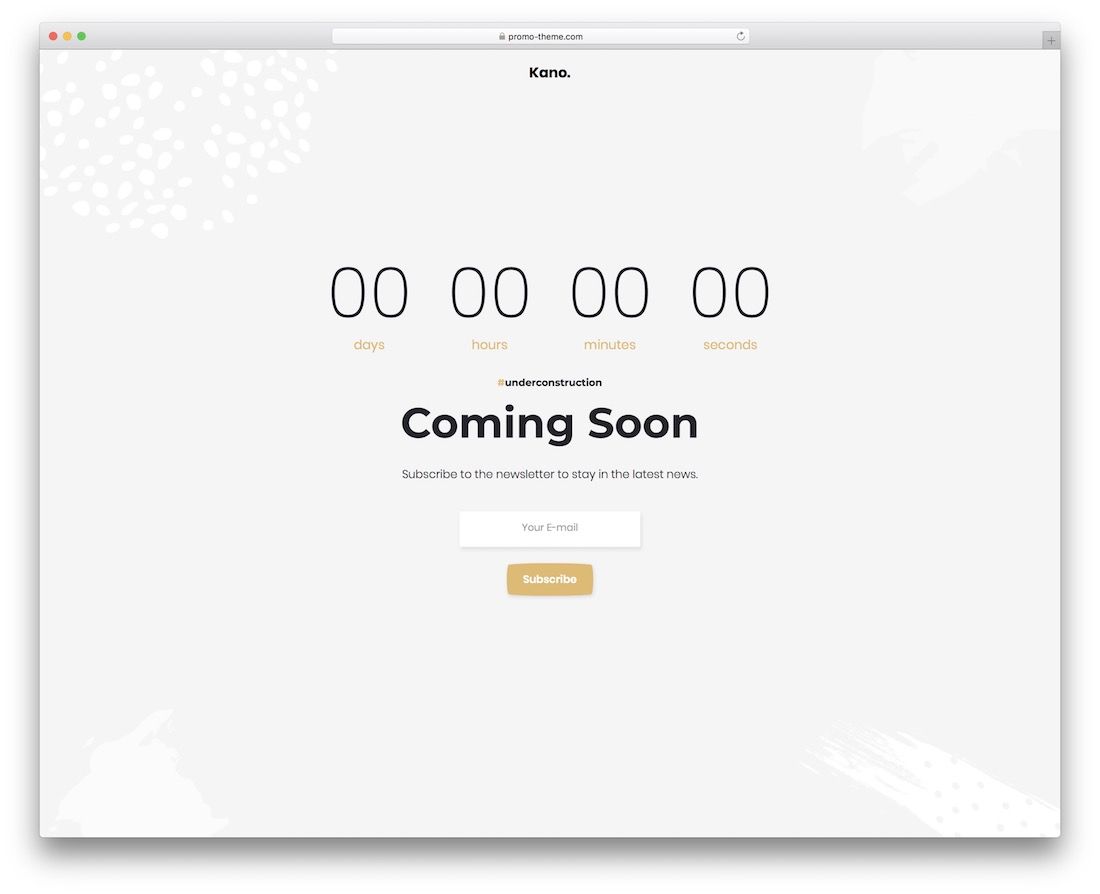 kano 即将推出 wordpress 主题