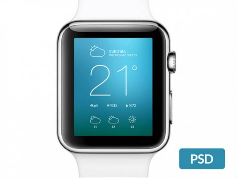 Apple-Uhr