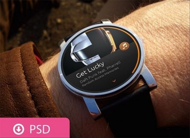 Runde Smartwatch