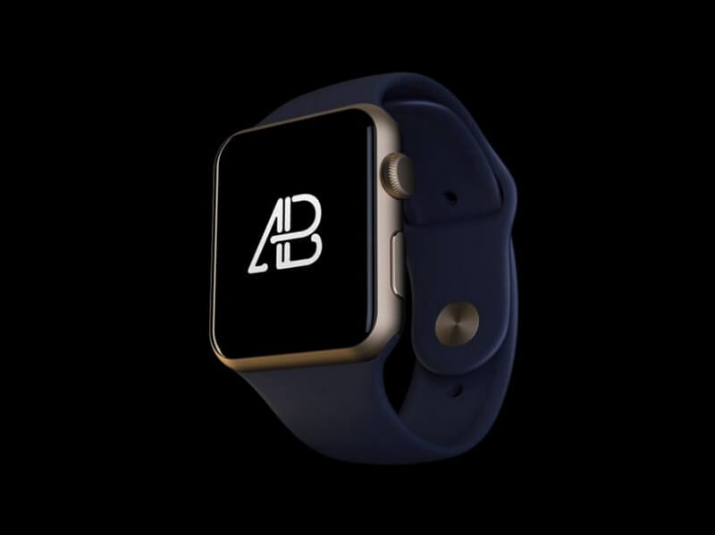 Schwimmende Apple Watch