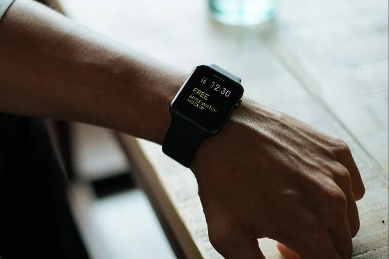 Apple Watch PSD Mockup-Paket