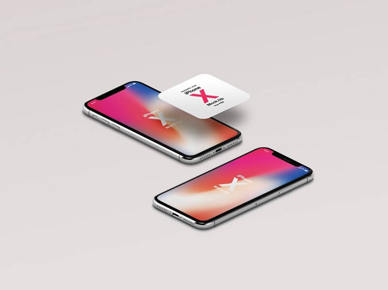 iPhone X isometrico