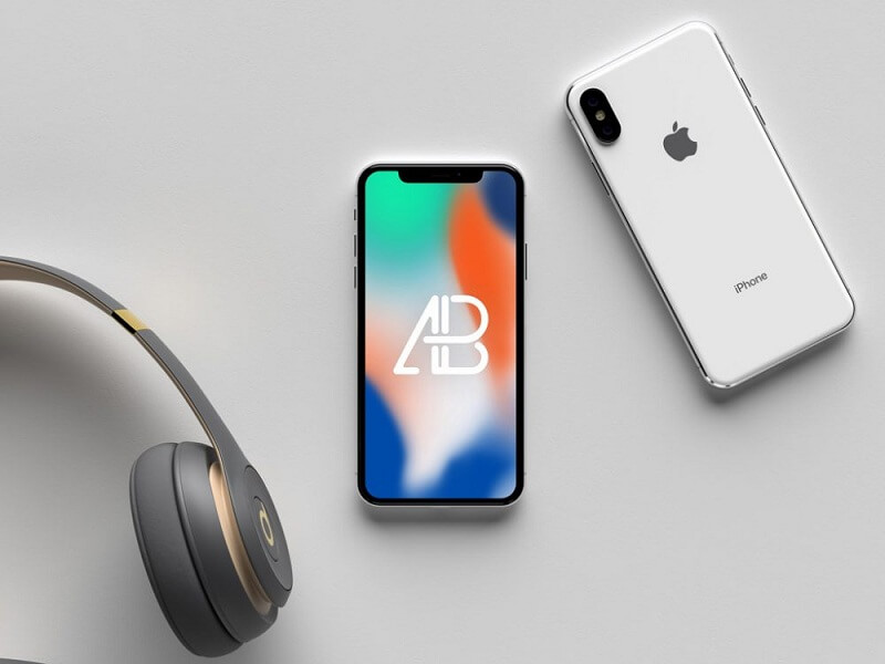 iPhone X bianco