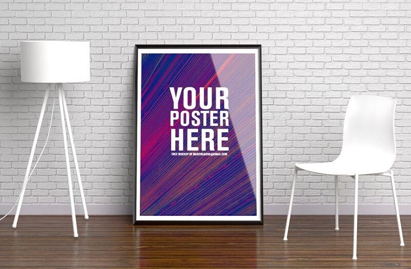 Présentation d'affiches élégantes