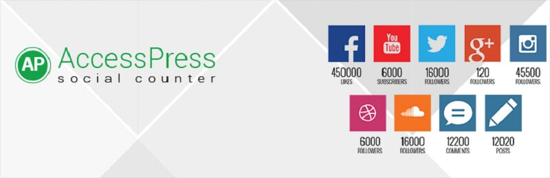 AccessPress 소셜 카운터