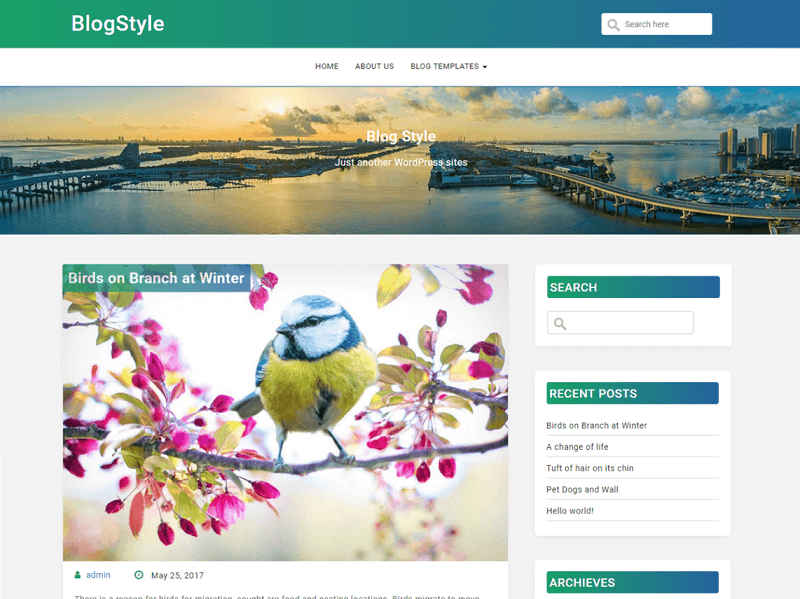 Stile blog