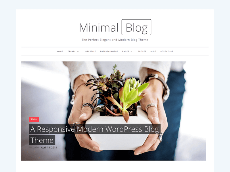 Blog minimale
