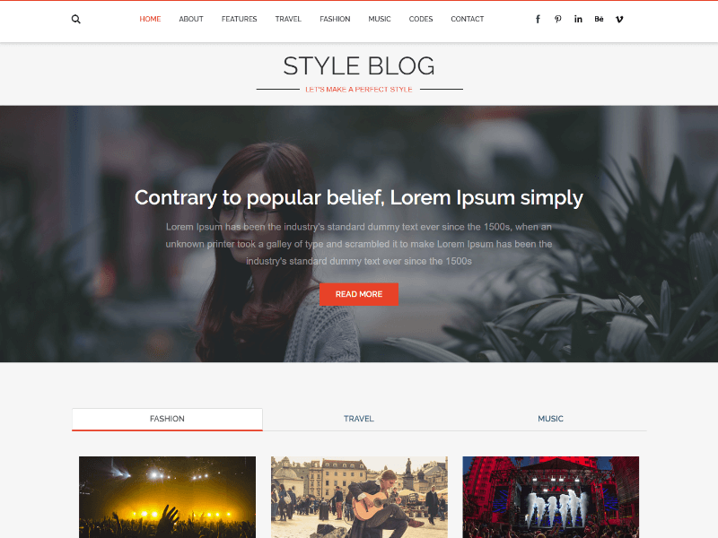 Blog di stile