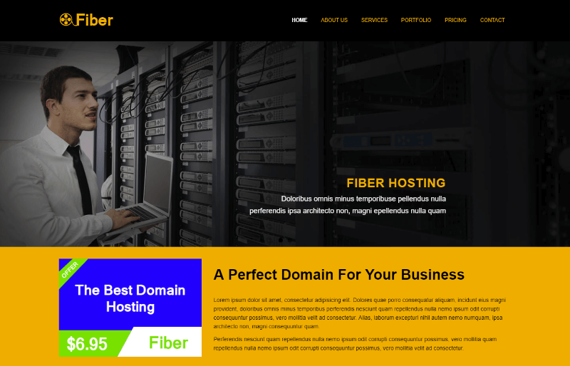 Hosting serat