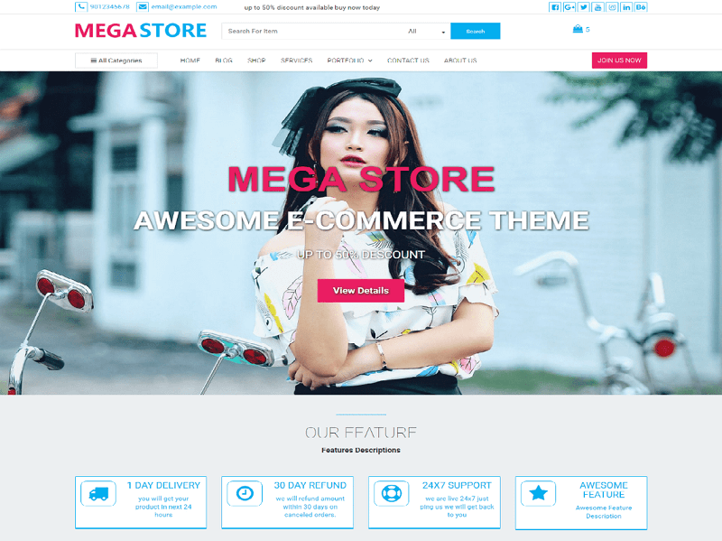 Mega tienda