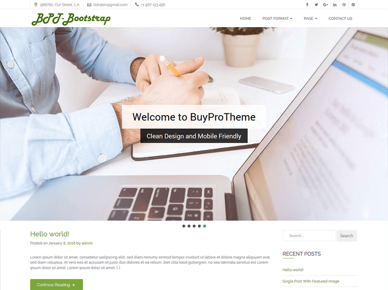 BPT Bootstrap