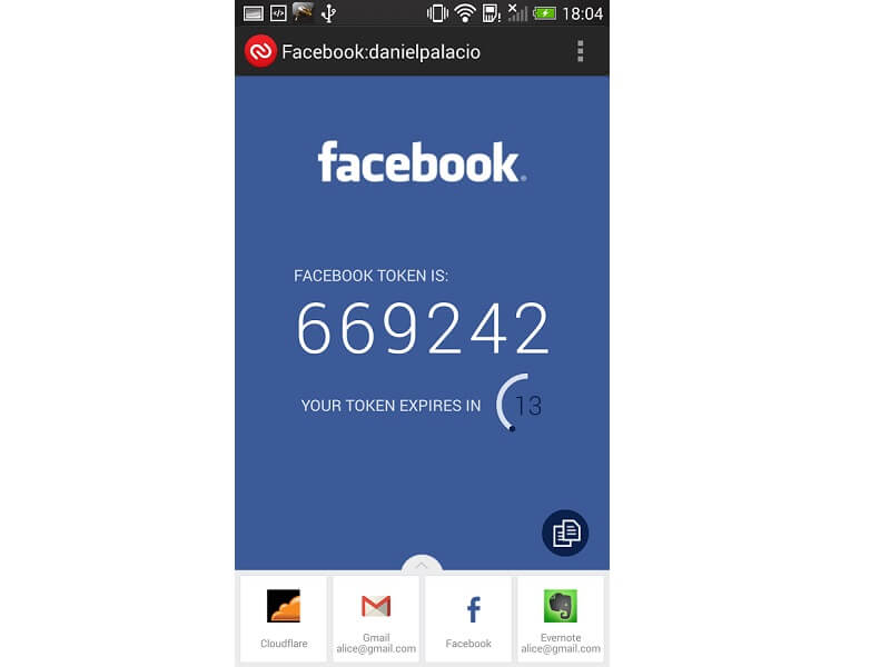 Authy Zwei-Faktor-Authentifizierung
