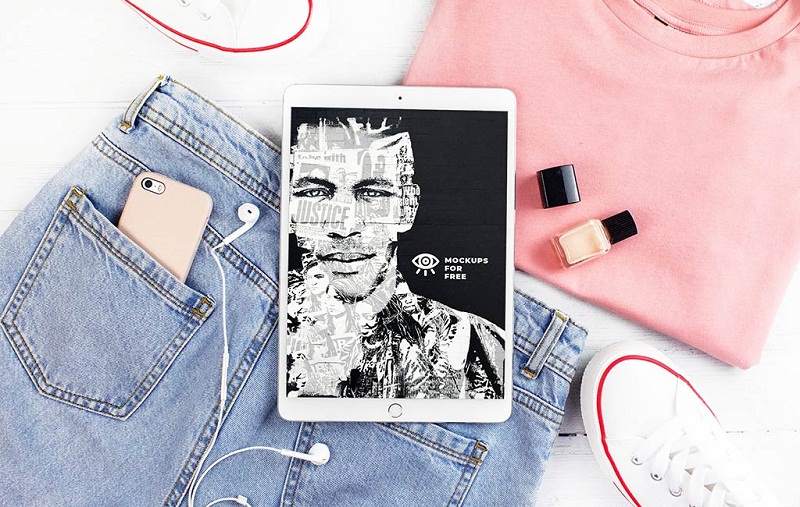 Einfaches iPad-Modell