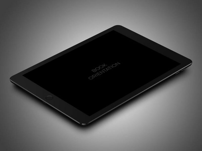 iPad Pro 9.7 Dunkel