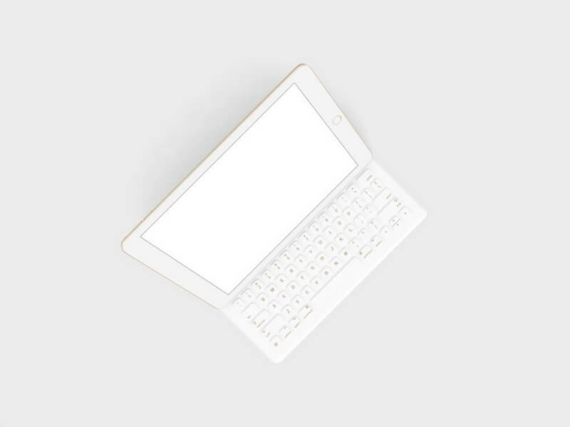 iPad Pro mit Tastatur