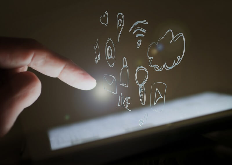 Non avere un piano per i social media