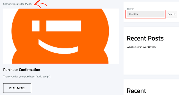 Funkcja SearchWP „czy miałeś na myśli” The SearchWP 'did you mean' feature
