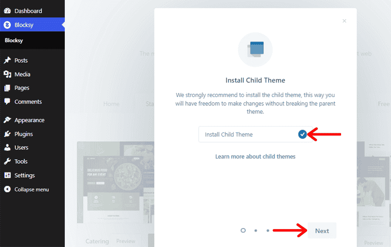 Child-Theme installieren