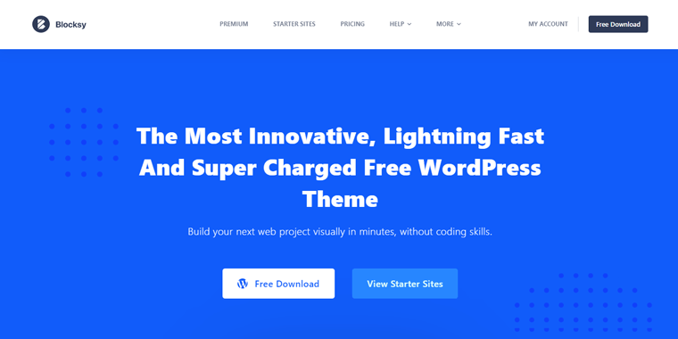 Blocksy WordPress-Theme