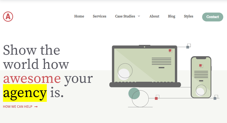 Motyw WordPress dla najlepszej agencji GeneratePress