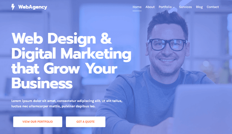 Motyw WordPress Agencja Kadence