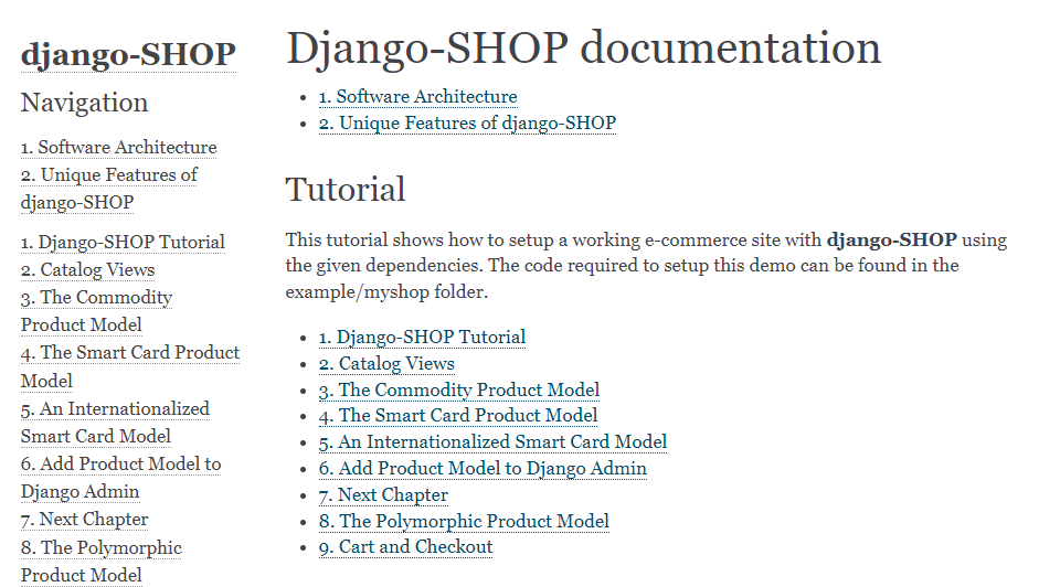 Django CMS eコマース