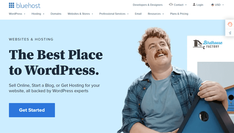 Bluehost Web ホスティング サービス - フリーランサーに最適
