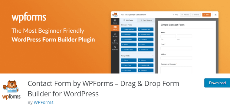WPForms WordPress 調査プラグイン