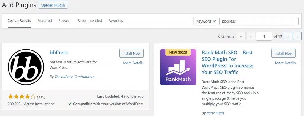 wordpress'te pfo-bir-forum-oluşturma